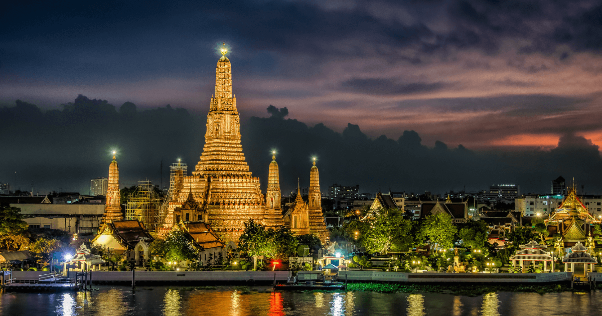 la vibrante capital de Tailandia