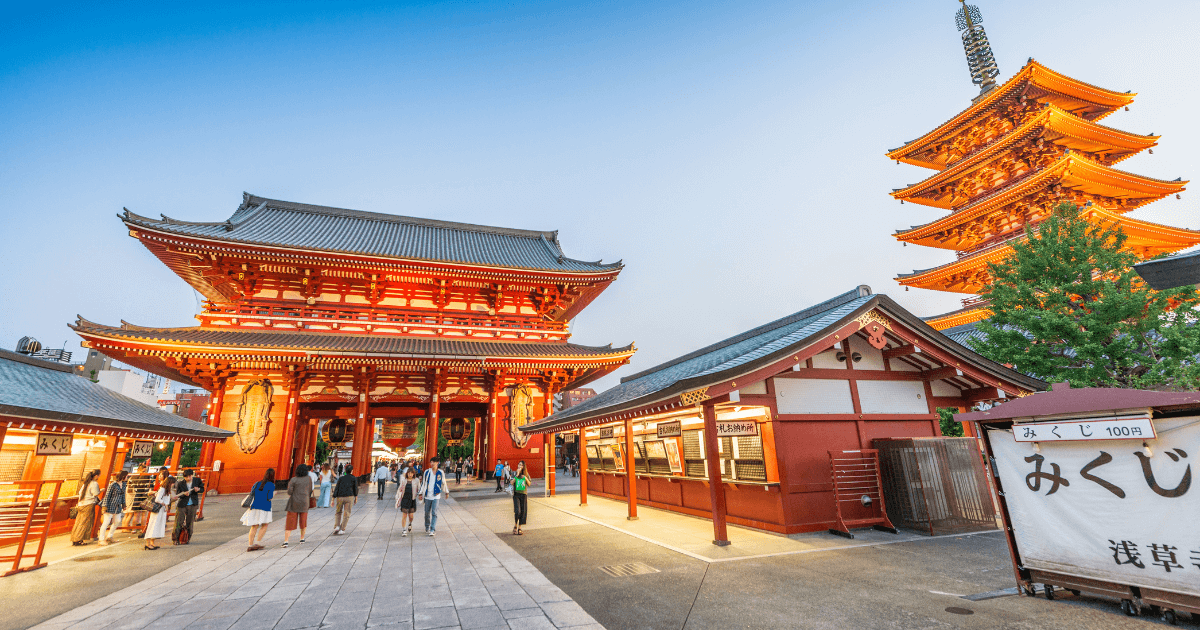 El templo budista más antiguo de Tokio
